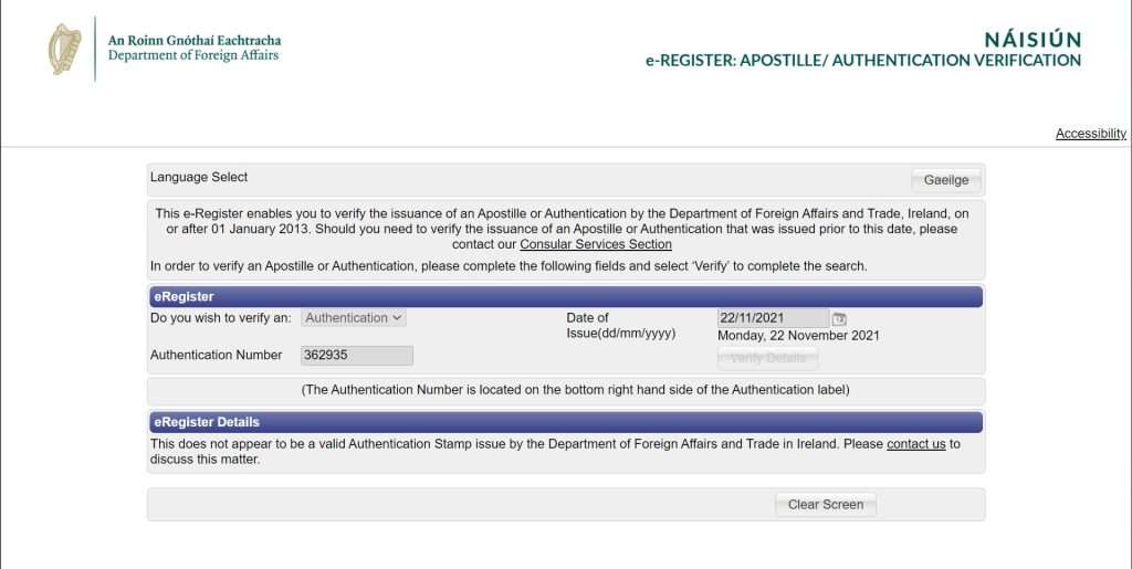 LOS ABOGADOS DE AVATRADE LINKLATERS PRESENTAN APOSTILLA NO VÁLIDA