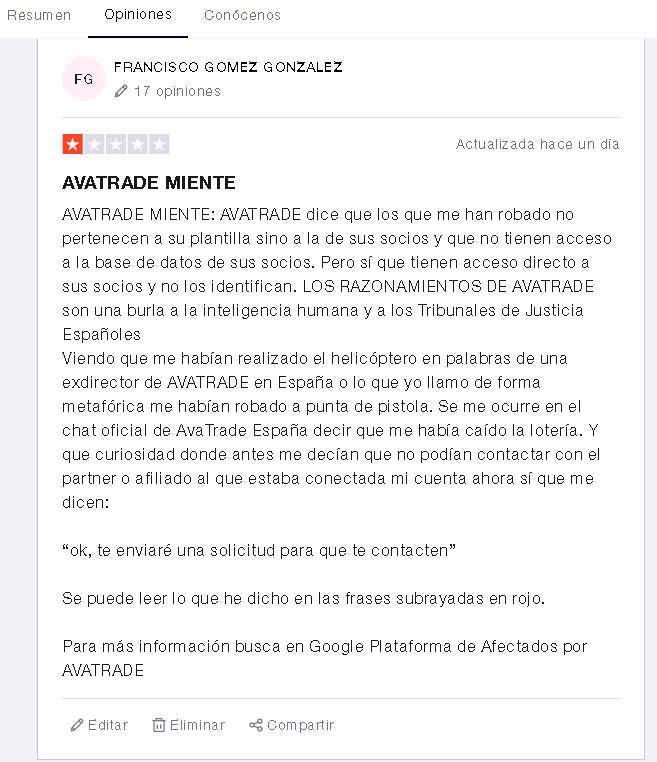 AvatradeMienteTrustpilot