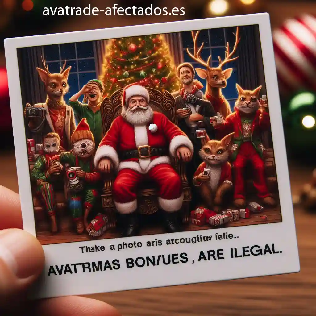 AvaTrade bonos Navidad ilegales